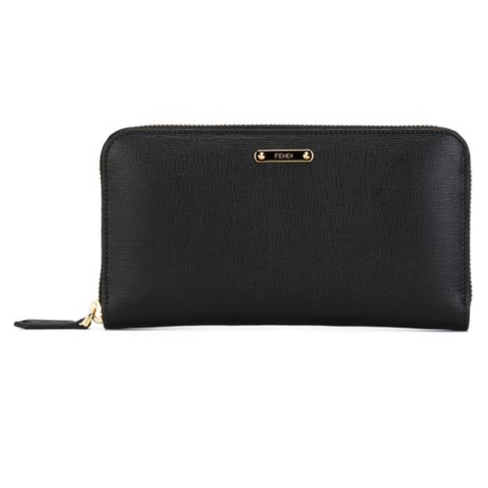 Fendi Crayons Wallet - Black